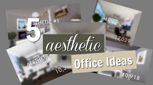 Check spelling or type a new query. Roblox Bloxburg 5 Aesthetic Office Ideas Youtube