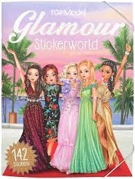 I love this dress and her wings. Depesche 10845 Stickerworld Malbuch Topmodel Glamour Ca 25 X 33 X 0 5 Cm Amazon De Spielzeug
