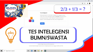 Cara mengerjakan test value bumn telkom agar lulus contoh soal tes bumn daya bayang ruang. Tes Inteligensi Umum Bumn Youtube