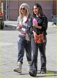 Ashley Tisdale Photos Photos Ashley Tisdale And Vanessa Hudgens Get Ready To Dance Vanessa Hudgens Style Vanessa Hudgens Ashley Tisdale