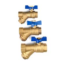 Female Combination Ball Valve And Y-strainer Handle - Intatec