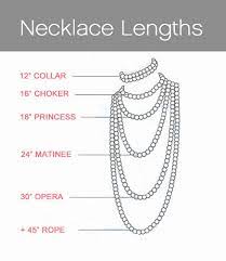 know perfect necklace length for your neck zaamor diamonds