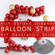 This is the key tool to making a balloon garland! Sg 5m Diy Balloon Garland Decorative Strip Balloon Arch Balloon Streamer Shopee Singapore