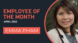 Emma Pham is April Employee of the Month