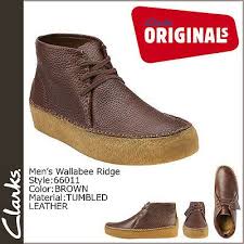 Clarks Originals Mens X Wallabees Ridge Brown Lea Uk 7 8 8 5 9 10 11 G Ebay Clarks Shoes Mens Mens Brown Leather Boots Clarks Originals Men