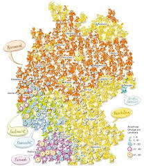 Rosenmontags Umzuge Deutschlandkarte Karte Deutschland Karneval In Deutschland