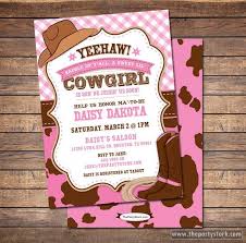 I've composed these baby shower invitation wording ideas to help you out! Cowgirl Baby Shower Invitation Cowgirl Baby Shower Cowgirl Baby Shower Invites Printable Baby Shower Invitation Girl Wester Baby Shower By The Party Stork Catch My Party