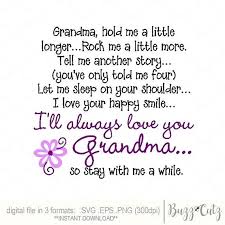 Grandma Poem Great Poems In Spanish Pdkphoto Com Love Grandma Quotes Ill Always Love You Grandma Poem
