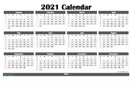 Printable Calendar Templates 2021 21ytw189 In 2020 Calendar Printables Free Printable Calendar Templates Calendar With Week Numbers