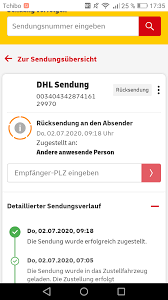 Mein paket wurde zu spät zugestellt. Paket Zugestellt Dhl Paketdienst Zustellung