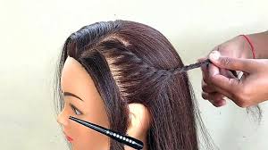This is because the side part haircut is classy, clean, and professional similar to a comb over since both brush hair to one side, the side part is also very versatile, allowing anyone from celebrities to businessmen to. Beautiful One Side Hairstyle For Party Open Hair Hairstyle For Girls Youtube