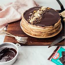 Made This Glorious 20 Layer Chocolate Rye Crepe Cake It Combines My Love Of Breakfast Food Chocolate Cake As One Entity So I M Entering It Into