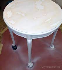 You might wonder why i'm happy i had a project fail, and i'll tell you. Quick Tip Tuesday Stain Block Stop Bleed Through When Painting Furniture Salvaged Inspirations