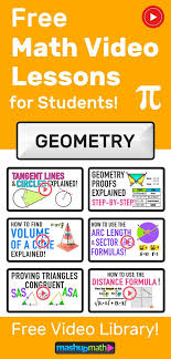 Geometry Videos 2020 Mashup Math High School Math Lessons Free Math Resources Geometry High School