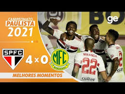 Os gols foram marcados por luan vinicius aos 36 minutos de jogo e a consagração veio no segundo tempo com gol de luciano. Sao Paulo 4 X 0 Mirassol Melhores Momentos Semifinal Paulista 2021 Ge Globo