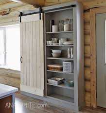 16 Diy Kitchen Cabinet Plans Free Blueprints Mymydiy Inspiring Diy Projects Kitchen Cabinet Plans Barn Door Cabinet Diy Kitchen Cabinets