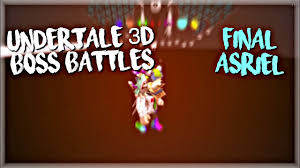 Undertale 3d boss battles is a game created by bowtiedpony on roblox. Roblox Undertale 3d Boss Battles Final Asriel Lost Souls Youtube