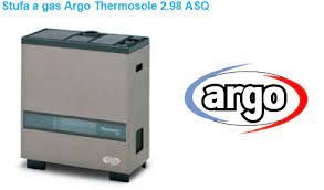 The cabinet of the stove is traditional, discreet and made. Stufa A Gas Argo 2 98 Su Lapulce It Idrotermosanitari