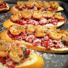 Shrimp Bruschetta From John Folse S Encyclopedia Of Cajun Creole Cuisine Creole Cuisine Chef Recipes Creole Recipes