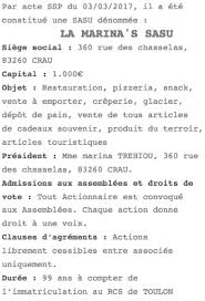 Check spelling or type a new query. Annonces Legales Var Matin Nice Matin Toulon Journal Officiel Var 83 Le Legaliste