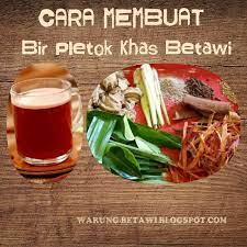 Masukkan gula pasir dan garam, kecilkan api, rebus kembali 15 menit, angkat. Resep Betawi Cara Membuat Bir Pletok Khas Betawi Warung Betawi Rumah Makan Kepala Kakap Betawi Ibu Barkum Kumpulan Resep Masakan Terbaru
