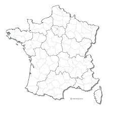 Carte De France Vectorielle Carte France Vierge Carte De France Carte De France A Imprimer