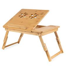 Even though a lap desk may improve ergonomics a little, and keeps a hot laptop off your bare legs, padded options like the designer only do so much. Review For Olivia Aiden Bed Tray Table And Laptop Desk Bamboo Tilting Surface For Reading Tablets Serving And Eating Food Lap Desk With Adjustable Legs Kids Adults