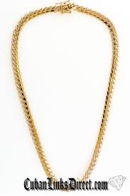 8mm Miami Cuban Link Gold Chain 18k Gold
