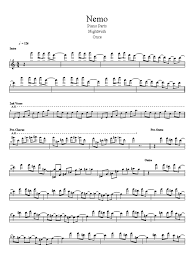 And for all and all for once nemo my name for evermore nemo sailing home nemo letting go. Nightwish Nemo Piano Parts