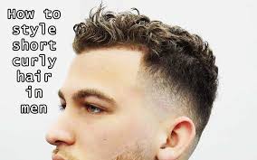 The sleek side waves with short curly hair will add a touch of sleekness to your style. How To Style Curly Hair In Men Complete Guide Low Tech Times