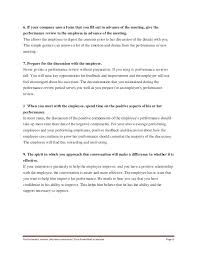 Bad Performance Review Rebuttal Example