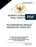 Ini merupakan kualifikasi peserta lolos skb dokter ke dua. Soal Skb Dokter Pdf Pdf