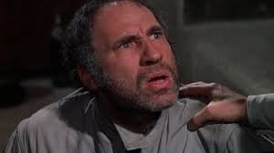 The Twelve Chairs" (1970) directed by Mel Brooks and starring Ron Moody,  Frank Langella, Dom Deluise and Mel Brooks.