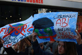 Schuler Protestieren Gegen Den Klimawandel Schuler