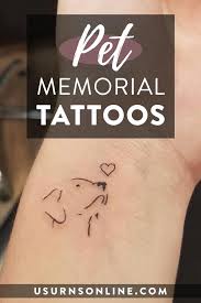 Incredible baby memorial love tattoo with baby hand and feet. 10 Most Beautiful Pet Memorial Tattoos Urns Online