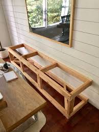 By using the window seat, you will save the space that you will. Diy Built In Dining Bench With Storage Breakfast Nook Banquette Tutorial