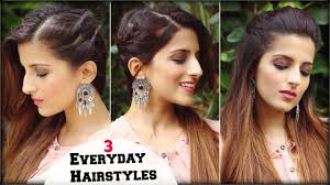 1 Min Cute Easy Everyday Simple Hairstyles For School College Work Hairstyles For School Cute Simple Hairstyles Easy Hairstyles