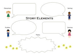 Story Elements Graphic Organizer Free Story Elements