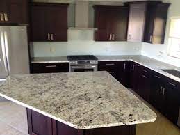 Mocha Shaker Cabinets Modern Hardware Galaxy White Granite Tops Backsplash Not Installed Yet Stainles Modern Hardware Shaker Cabinets Upstairs Bathrooms