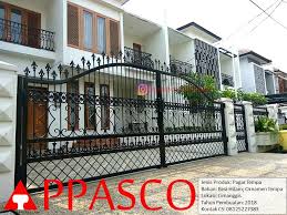Pagar besi tempa rumah mewah. Pagar Besi Tempa Keren Banget Rumah Mewah Di Cimanggis Depok Jual Kanopi Tralis