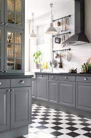 50 Gray Kitchen Cabinet Design Ideas 46 Black Kitchens Kitchen Design Grey Kitchen