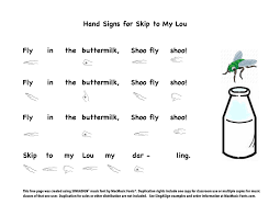 kodaly curwen hand signs for skip to my lou hand signs for