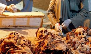 عرض صورة مومياء مصرية ذات رأسين للمرة الأولى للجمهور Egyptian Mummies Ancient Egyptian Time Photo