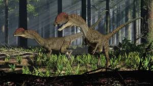 Dilophosaurus By Paleoguy D9r3rie Jpg 1024 576 Avec Images