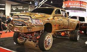 Tick Out Dodge Show Truck Style Cool Trucks Jacked Up Trucks Hummer Truck