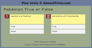Read on for some hilarious trivia questions that will make your brain and your funny bone work overtime. Trivia Quiz Poka C Mon True Or False