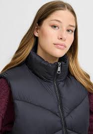 Plain Waistcoat for Women by IHZORANA with Inseam Pockets