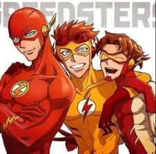 The Flash Kid Flash And Impulse Dc Comics Superheroes Dc Comics Girls Dc Comics Wallpaper