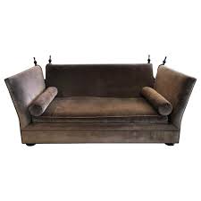 Henredon Knole Cambridge Sofa In Mushroom Velvet For Sale Vintage Sofa Knole Sofa Sofa Shop