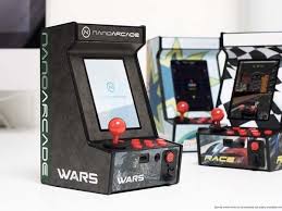 Nanoarcade Mini Arcade Cabinet Fits In Your Hands Gadgetsin Mini Arcade Arcade Retro Arcade Games